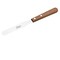 Ateco Natural Wood Small Sized Straight Icing Spatula, 4 Inch